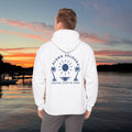 Coastal State of Mind Hoodie- White