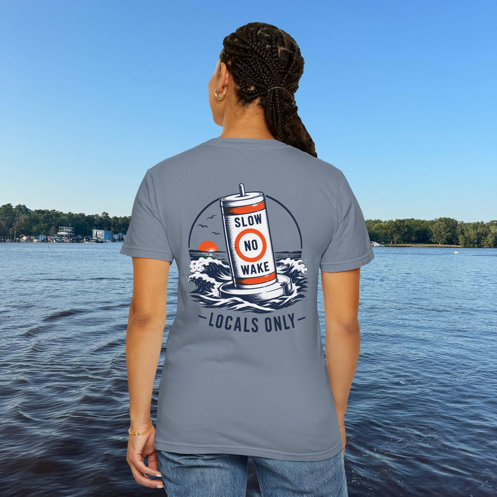 Locals Only T‑Shirt- Blue Jean