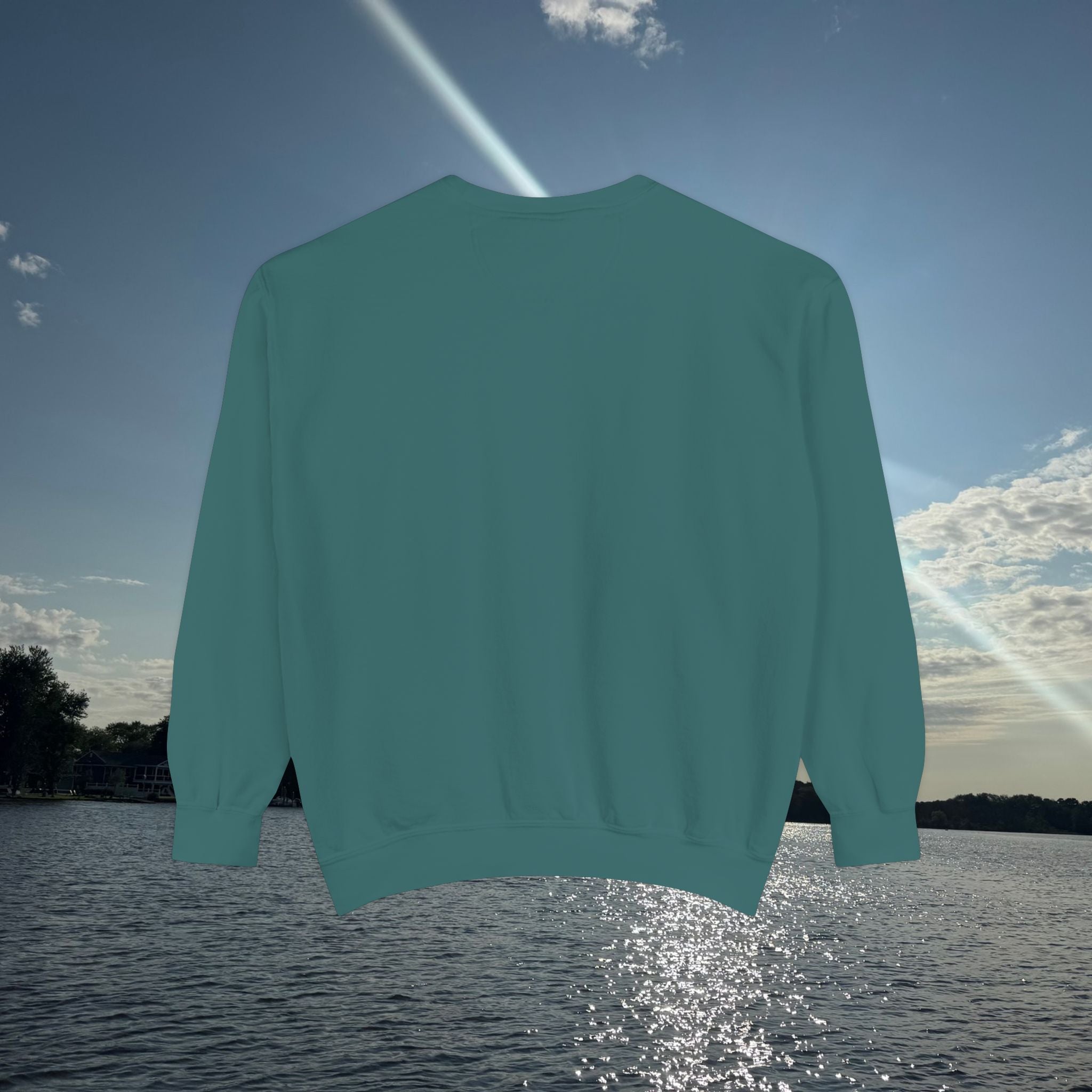 Seventh Ave Crewneck Sweatshirt- Blue Spruce