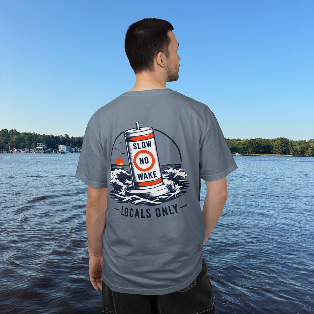 Locals Only T‑Shirt- Blue Jean