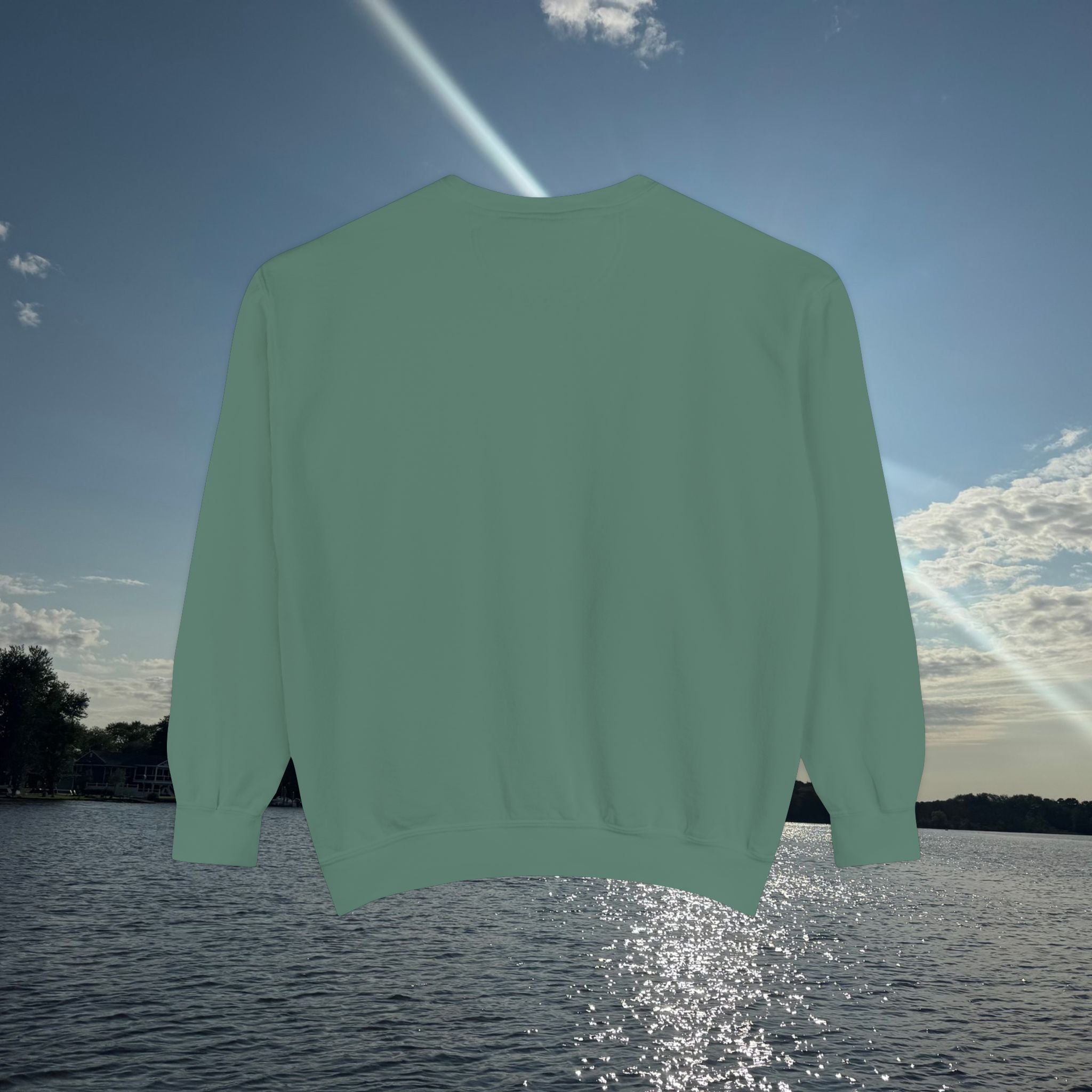 Seventh Ave Crewneck Sweatshirt- Light Green
