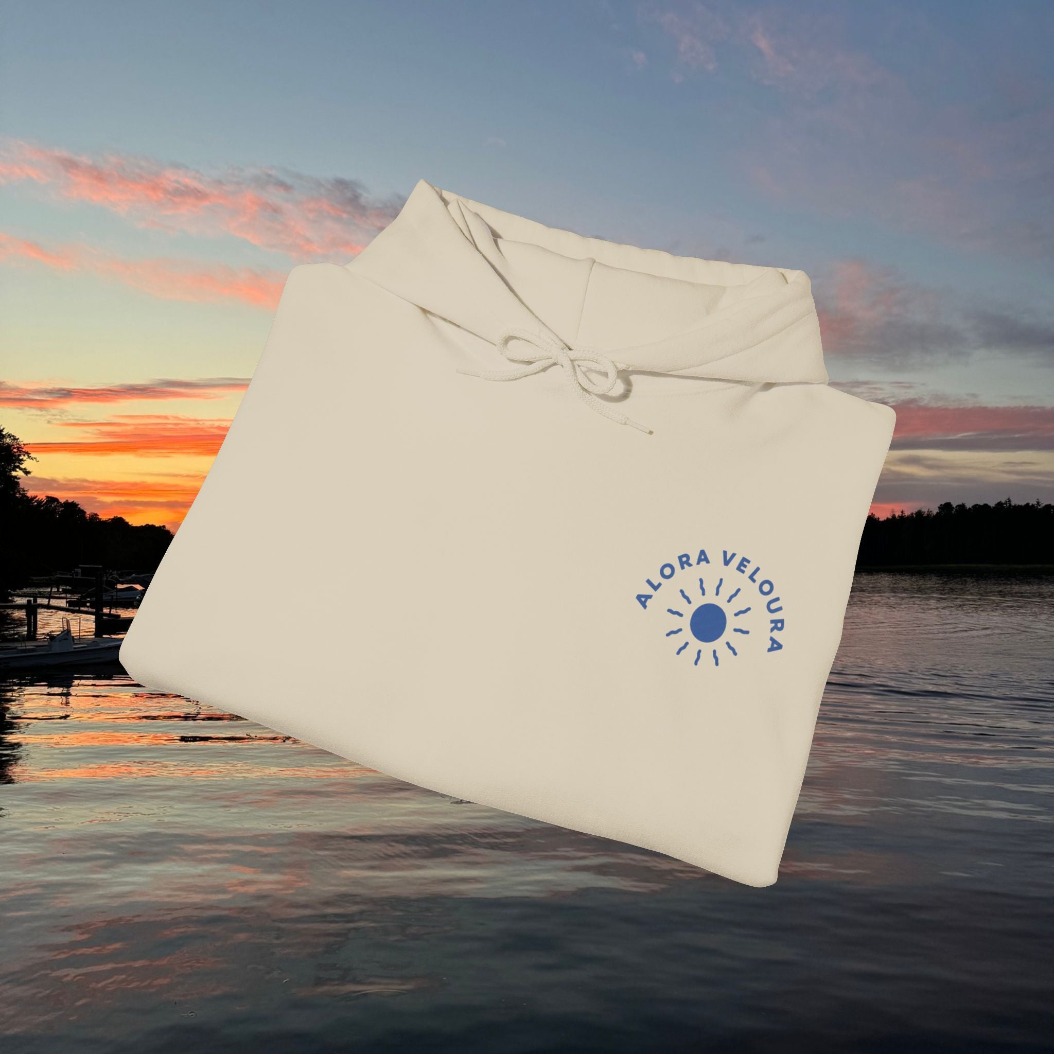 Coastal State of Mind Hoodie-  Sand