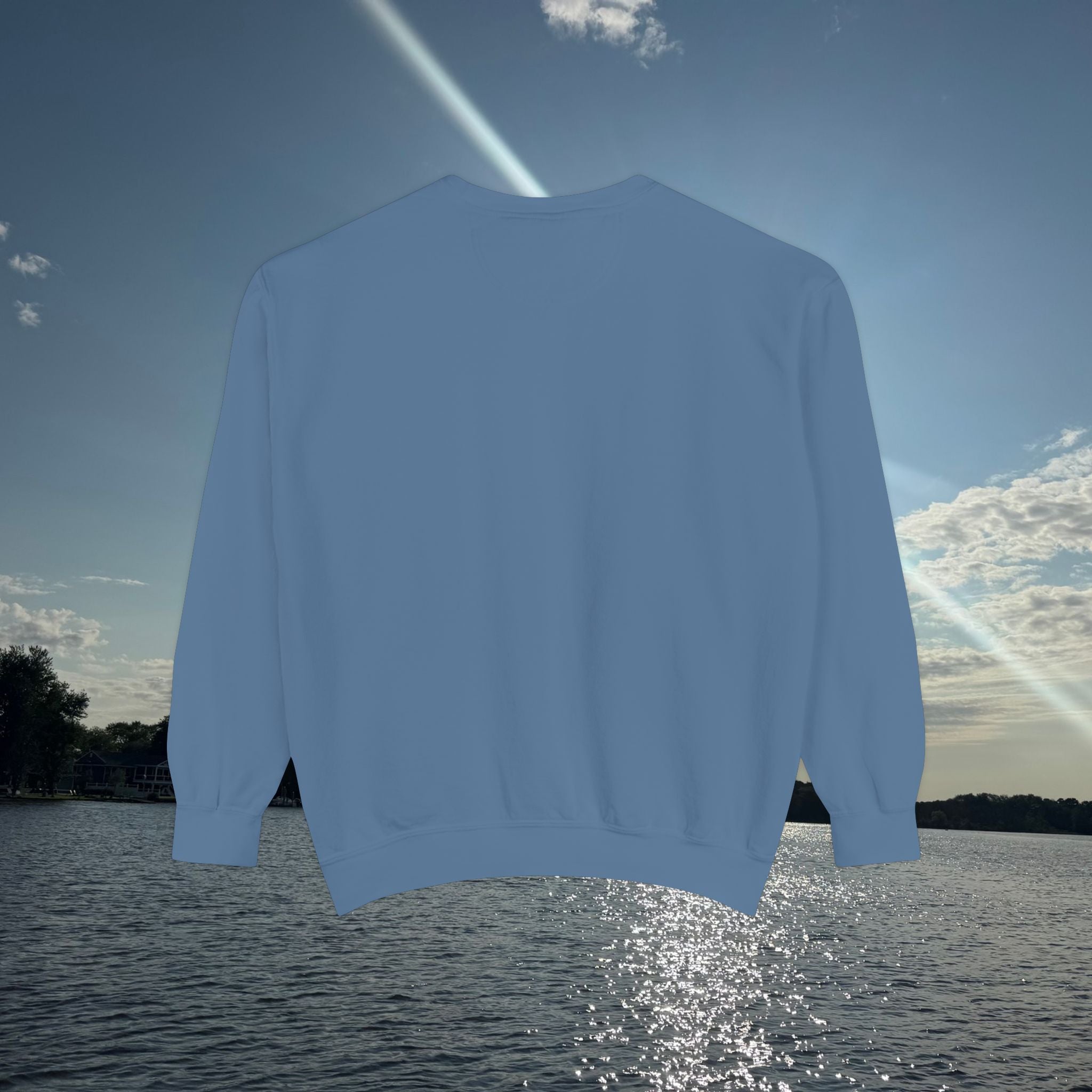 Seventh Ave Crewneck Sweatshirt- Blue Jean