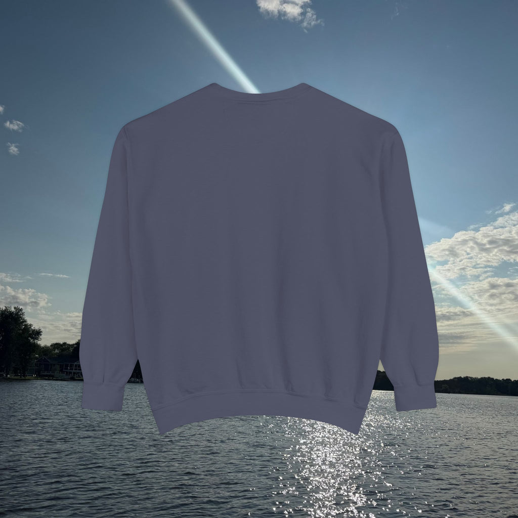 Seventh Ave Crewneck Sweatshirt- Denim