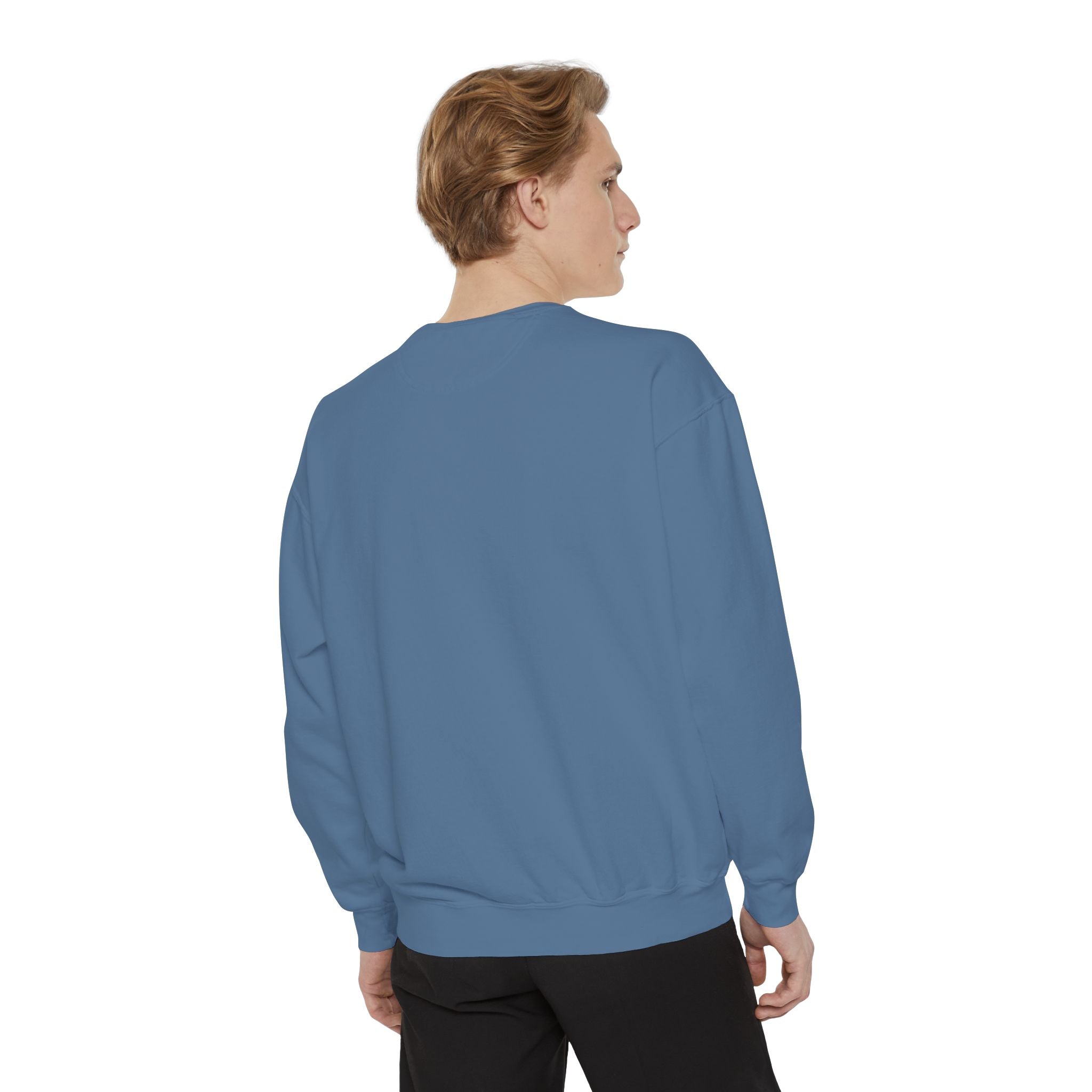 Seventh Ave Crewneck Sweatshirt- Blue Jean
